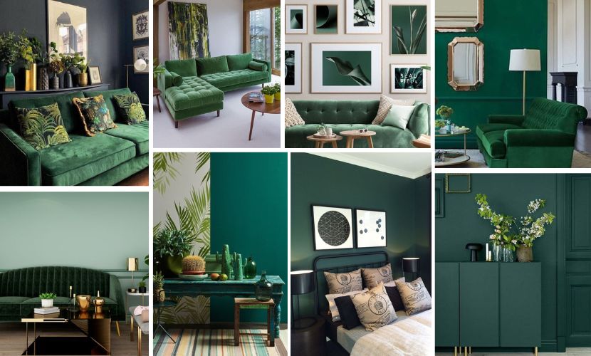 How to Use Green in Interior Design: Go Green Delicately